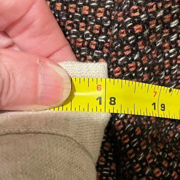 2/$25! NWOT! Banana Republic Light Tan Wide-Leg Crop Pants - Picture 9 of 9